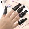 Professional Reusable Plastic Gel Polish Soak Off Remover Wrap Clip Cap - Black 10pc -Chic Beauty Shop 12700BL600.3 94053 81384 63258 03545 63251 54546 11348.1629302377