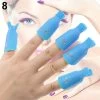 Professional Reusable Plastic Gel Polish Soak Off Remover Wrap Clip Cap - BLUE 10pc -Chic Beauty Shop 12700BL600.4 37063 97679 68400 69748 01469 38159 99910.1629302377