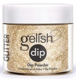 Gelish Dip Powder All That Glitters Is Gold - 0.8 Oz / 23 G
