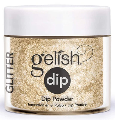 Gelish Dip Powder All That Glitters Is Gold - 0.8 Oz / 23 G 3 Gelish Dip Powder All That Glitters Is Gold - 0.8 Oz / 23 G
