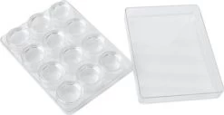 Clear Jar Storage Set 12 Pcs - 3ml