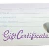 Gift Certificates / Nail Polish Bottle - 50ct -Chic Beauty Shop 19675 600 1 65335 19480 60046.1629333029
