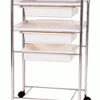 Beauty Trolley - White -Chic Beauty Shop 30180 83736 82029 14171 41147 51039 93523 52230.1629300704