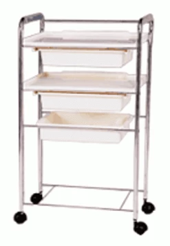 Beauty Trolley - White
