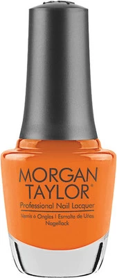 Morgan Taylor Nail Lacquer You'Ve Got Tan-Gerine Lines - Orange Neon Crme - .05 Oz