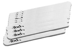 Ibd White Padded File - 24pc