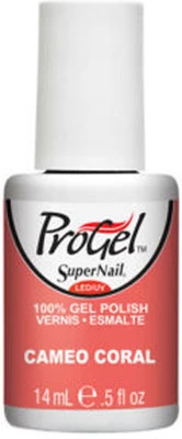 SuperNail ProGel Polish Cameo Coral - .5 Oz 3 SuperNail ProGel Polish Cameo Coral - .5 Oz