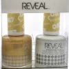 Reveal Gel Polish & Nail Lacquer Matching Duo - DIPPED IN GOLD - .5 Oz -Chic Beauty Shop 9020087 600 71904 75830 45627 88634 67257 27172.1629302775