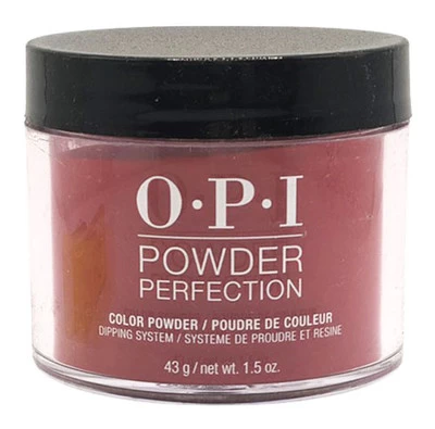 OPI Dipping Powder Perfection Red Hot Rio - 1.5 Oz / 43 G 3 OPI Dipping Powder Perfection Red Hot Rio - 1.5 Oz / 43 G