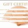 Gift Certificate - 50ct / Design FAN (GC101) -Chic Beauty Shop HGC101 92387 25547 42112 00557 52226 71560 60820.1629300999