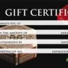 Gift Certificate - 50ct / Design ROSE (GC103)