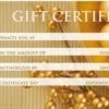 Gift Certificate - 50ct / Design PEARL (GC106) -Chic Beauty Shop HGC106 59521 50588 86750 14973 54078 03279 04022.1629301000