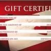 Gift Certificate - 50ct / Design LOVE NOTE (GC112) -Chic Beauty Shop HGC112 1 19052 88444 65603 12718.1629301001