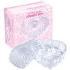 Powder Jar With Lid - Heart Shaped - Crystal -Chic Beauty Shop PJ131 Z1 41406 83887 31607 20682 54538 82416 36556.1629301017