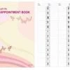 Deluxe Appointment Book - 6 Col, 150 P -Chic Beauty Shop Z AB106 98275 23625 07988 56014 24492 67118 38128.1629300992