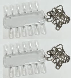OPI Nail Lacquer CLEAR Palettes With Chain - 2 Pair