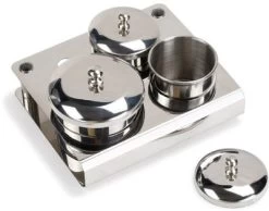 DL Pro Manicure Liquid & Powder Jar Set - 3 Pc