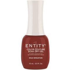 Entity Color Couture Soak Off Gel SOLE SENSATION - 15 ML / .5 Fl Oz