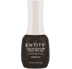 Entity Color Couture Soak Off Gel POWER SUIT - 15 ML / .5 Fl Oz