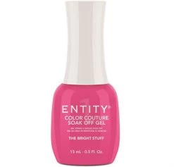 Entity Color Couture Soak Off Gel THE BRIGHT STUFF - 15 ML / .5 Fl Oz
