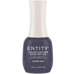 Entity Color Couture Soak Off Gel BOLERO BLUE - 15 ML / .5 Fl Oz
