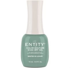 Entity Color Couture Soak Off Gel MINTED IN LUXURY - 15 ML / .5 Fl Oz