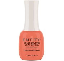 Entity Color Couture Soak Off Gel EXCESS IS EVERYTHING - 15 ML / .5 Fl Oz
