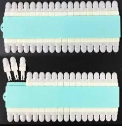 36-Detachable Tip Rectangular Polish DisplayNatural